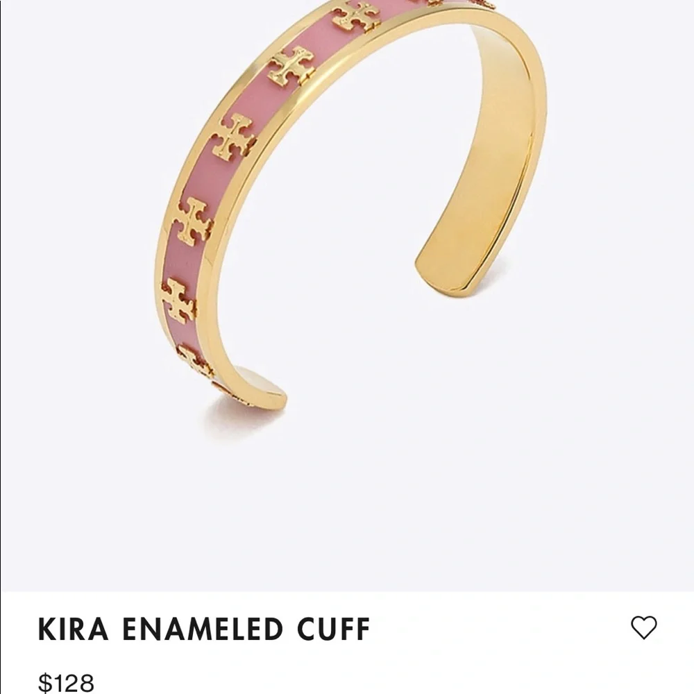 Tory Burch Kira Enameled Cuff